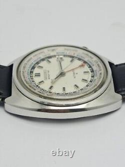 Seiko GMT World time 6117-6400 Vintage Men's Watch