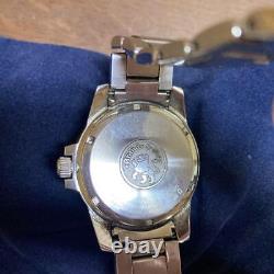 Seiko Grand Seiko SBGE009 GMT Date White Silver Round Spring Drive Mens Watch