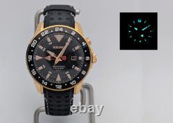 Seiko Kinetic Sportura GMT SUN028P1 Rose Gold 5M85-0AA0 Sapphire & Full Set