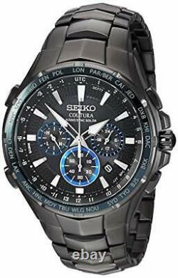 Seiko Men's Stainless Steel Japanese-Quartz Dress Watch with Stainless-Steel