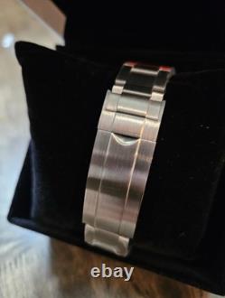 Seiko Mod GMT Bruce Wayne Watch 40MM Oyster-Band