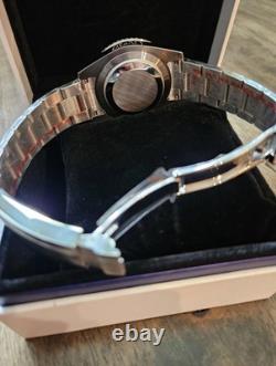 Seiko Mod GMT Bruce Wayne Watch 40MM Oyster-Band