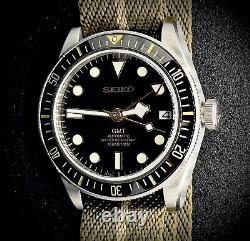 Seiko Mod Watch Black Bay 58 GMT -NH34- with 3 NATO Straps LAST PRICE DROP