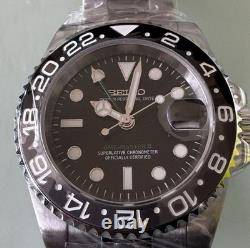 Seiko Mood GMT Master II Style Automatic with Box. Excellent Condition