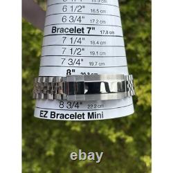 Seiko NH34 Automatic GMT MOD Watch 40mm White Dial Red Blue Bezel Steel 5ATM