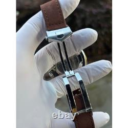 Seiko NH34 Automatic GMT MOD Watch 42mm Blue Textured Dial Sapphire Bezel UNWORN