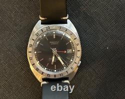 Seiko Navigator GMT 6117-8009 Vintage RUNS GREAT