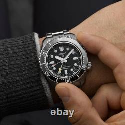 Seiko Nwt Prospex 1968 Heritage Gmt Diver Black Dial Auto Watch 72hr Spb383 USA