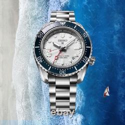 Seiko Nwt Prospex 1968 Heritage Gmt Diver Silvery White Dial Auto 72hr Spb519 Us