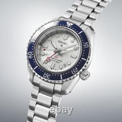 Seiko Nwt Prospex 1968 Heritage Gmt Diver Silvery White Dial Auto 72hr Spb519 Us