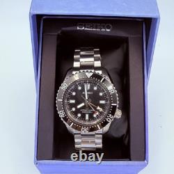 Seiko Prospex GMT SPB383J1 Automatic Diver 200m 6R54 Black Dial NEW