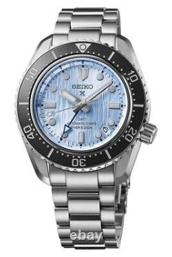 Seiko Prospex Glacier GMT 42 mm Blue Dial Stainless Steel Watch SPB385