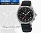 Seiko Prospex Luxe SPB379 Alpinist GMT Automatic Watch Black Dial New in Box