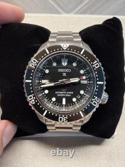 Seiko Prospex SPB383 GMT Automatic 3-Day Diver 200m Sapphire Box Papers