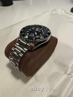 Seiko Prospex SPB838 1968 MINT Stainless Steel Black Dial GMT Watch