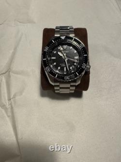 Seiko Prospex SPB838 1968 MINT Stainless Steel Black Dial GMT Watch