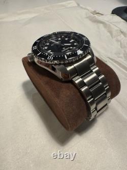 Seiko Prospex SPB838 1968 MINT Stainless Steel Black Dial GMT Watch