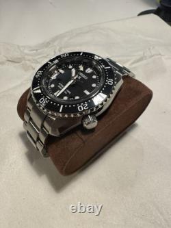 Seiko Prospex SPB838 1968 MINT Stainless Steel Black Dial GMT Watch
