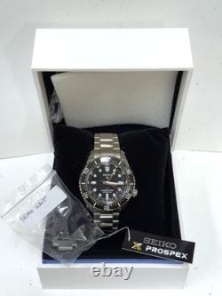 Seiko SPB383 GMT Black Dial Diver's 200m