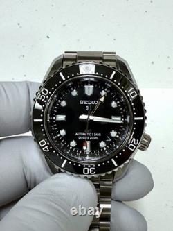 Seiko SPB383 GMT Black Dial Diver's 200m
