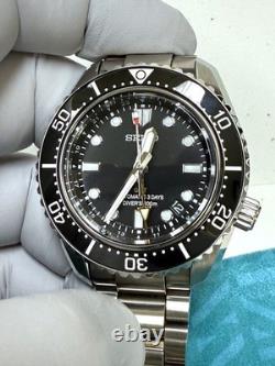 Seiko SPB383 GMT Black Dial Diver's 200m