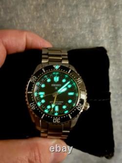 Seiko SPB383 GMT Black Dial Diver's 200m