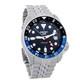 Seiko SSK003 Men's 5 Sport GMT Blue Dial Automatic Watch SSK001