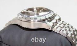 Seiko SSK023 5Sports Field GMT Automatic Men's Watch SS/Black Dial