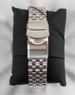 Seiko SSK023 5Sports Field GMT Automatic Men's Watch SS/Black Dial