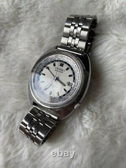 Seiko Vintage 6117-6400 World Time GMT Automatic'Error Dial' Bracelet 41mm