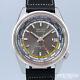Seiko World Time 6117-6010 Vintage GMT Date 2nd Automatic Mens Watch Auth Works