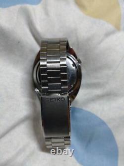 Seiko World Time 6117-6400 Vintage Overhaul GMT Silver Automatic Mens Watch