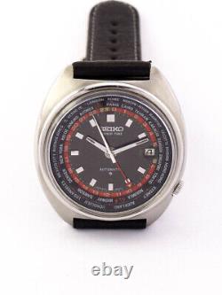 Seiko World Time pilot wristwatch GMT