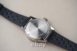 Serica 8315-1 GMT COSC 39mm 9 Crown Steel Automatic Watch Oreo