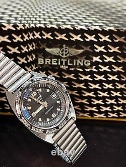 Sicura Breitling Gmt Worldtime Diver + Breitling Box