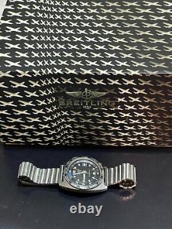 Sicura Breitling Gmt Worldtime Diver + Breitling Box Question Contact Seller
