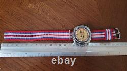 Skin Diver AVYSTYLE World TIME GMT COMPRESSOR Vintage French Watch RARE 1970s
