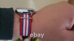 Skin Diver AVYSTYLE World TIME GMT COMPRESSOR Vintage French Watch RARE 1970s