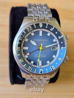 Spinnaker Bradner Automatic GMT Sapphire SP-5121-88 Blue Dial Men's Watch