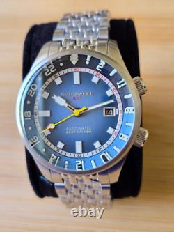 Spinnaker Bradner Automatic GMT Sapphire SP-5121-88 Blue Dial Men's Watch