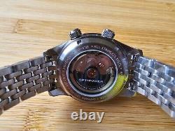 Spinnaker Bradner GMT Sapphire Crystal Blue Dial Men's Watch SP-5121-CC