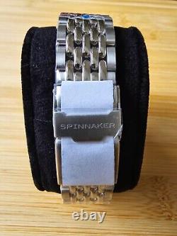 Spinnaker Bradner GMT Sapphire Crystal Blue Dial Men's Watch SP-5121-CC