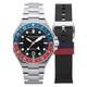 Spinnaker Dumas GMT Automatic Blue & Red / Stainless Steel Black Dial Stainle