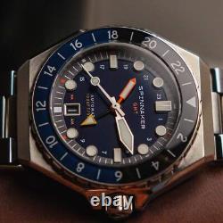 Spinnaker Dumas GMT Automatic Blue / Stainless Steel Blue Dial Stainless Steel