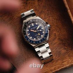 Spinnaker Dumas GMT Automatic Blue / Stainless Steel Blue Dial Stainless Steel