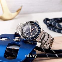 Spinnaker Dumas GMT Automatic Blue / Stainless Steel Blue Dial Stainless Steel