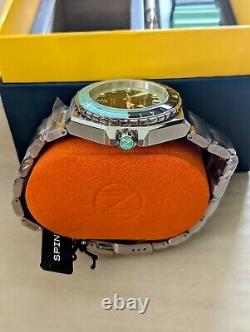 Spinnaker Dumas GMT Automatic Dark Turquoise Black Dial Watch SP-5119-33