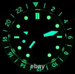 Spinnaker Dumas GMT Automatic Dark Turquoise Black Dial Watch SP-5119-33