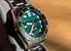 Spinnaker x Islander Croft Automatic Limited Edition Malachite Dial 150m Diver