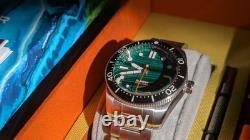 Spinnaker x Islander Croft Automatic Limited Edition Malachite Dial 150m Diver